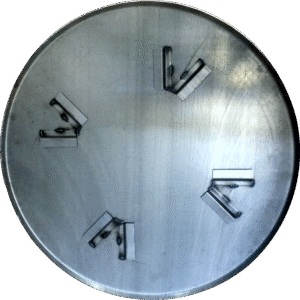 Plato para allanadora